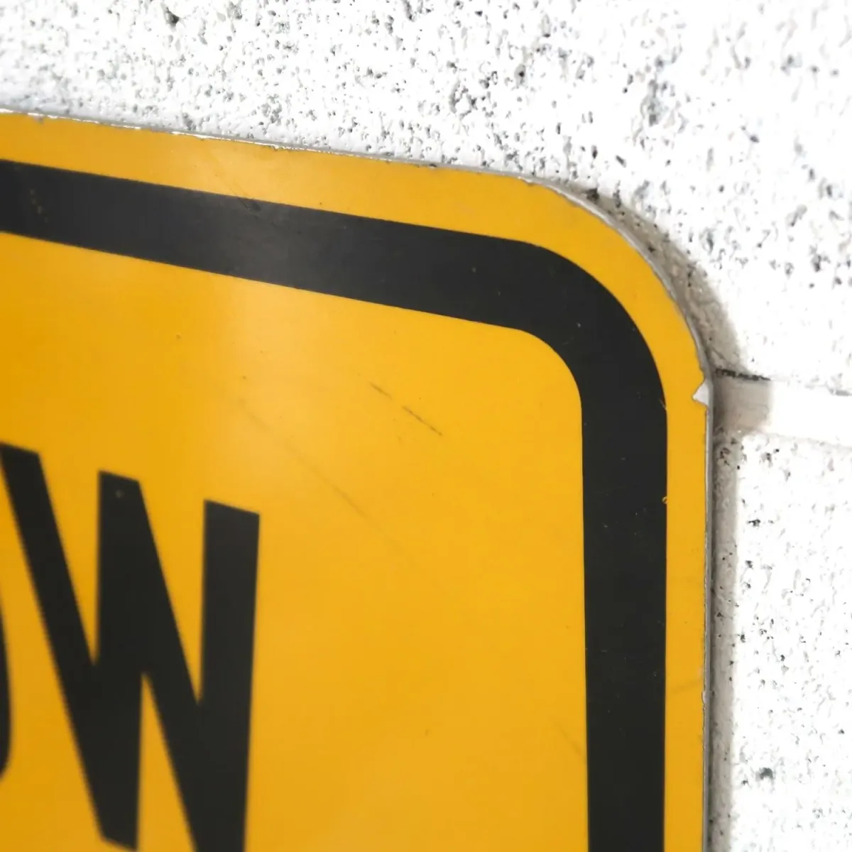 SLOW 20M.P.H. ビンテージ ロードサイン