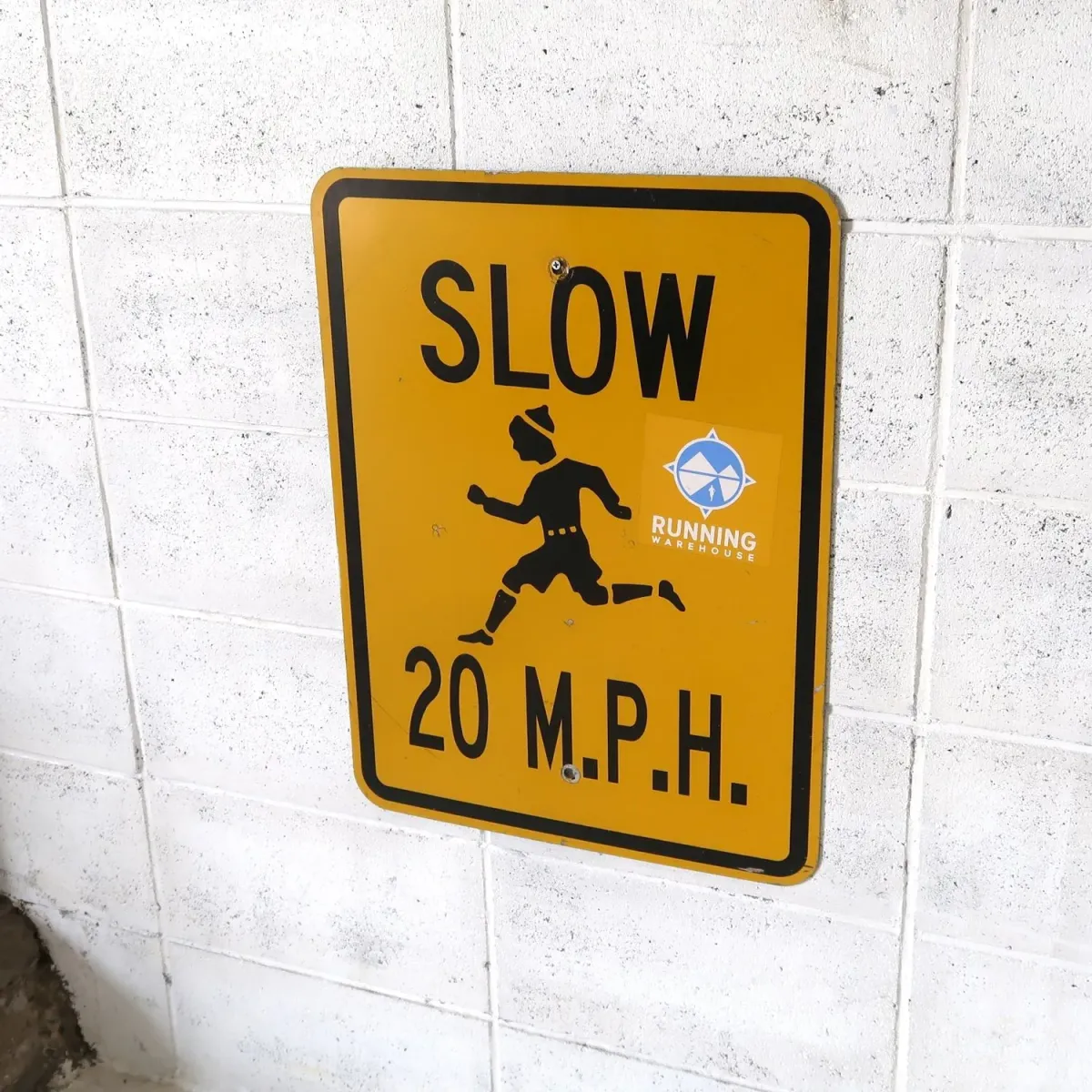 SLOW 20M.P.H. ビンテージ ロードサイン