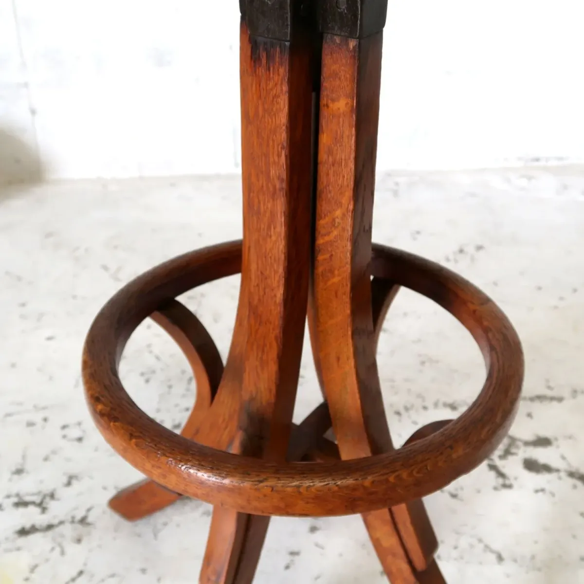 30〜40's アンティーク ウッドスツール