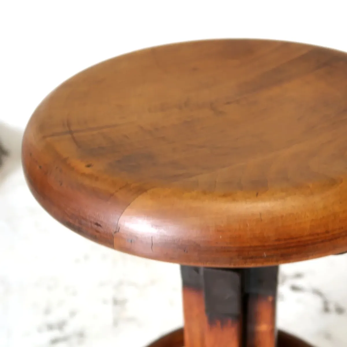 30〜40's アンティーク ウッドスツール