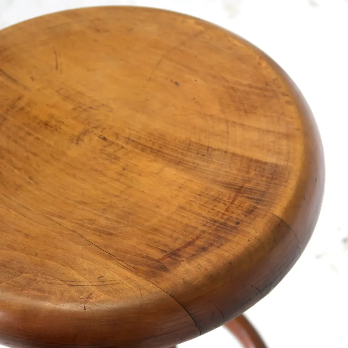 30〜40's アンティーク ウッドスツール