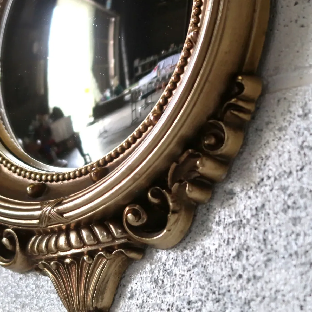 SYROCO アンティーク ウォールミラー イーグル