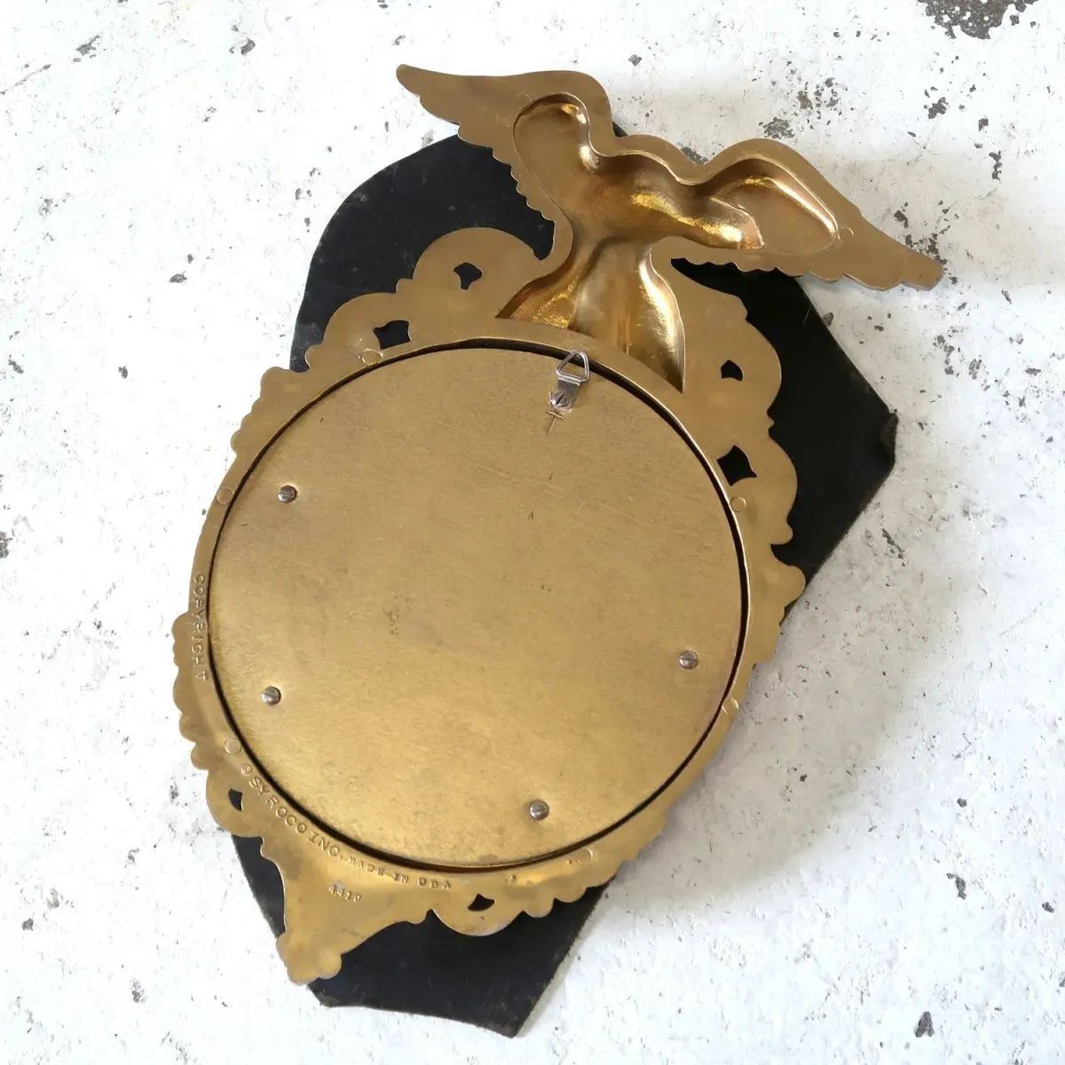 SYROCO アンティーク ウォールミラー イーグル