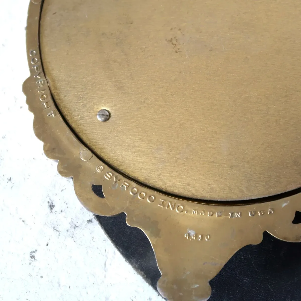 SYROCO アンティーク ウォールミラー イーグル