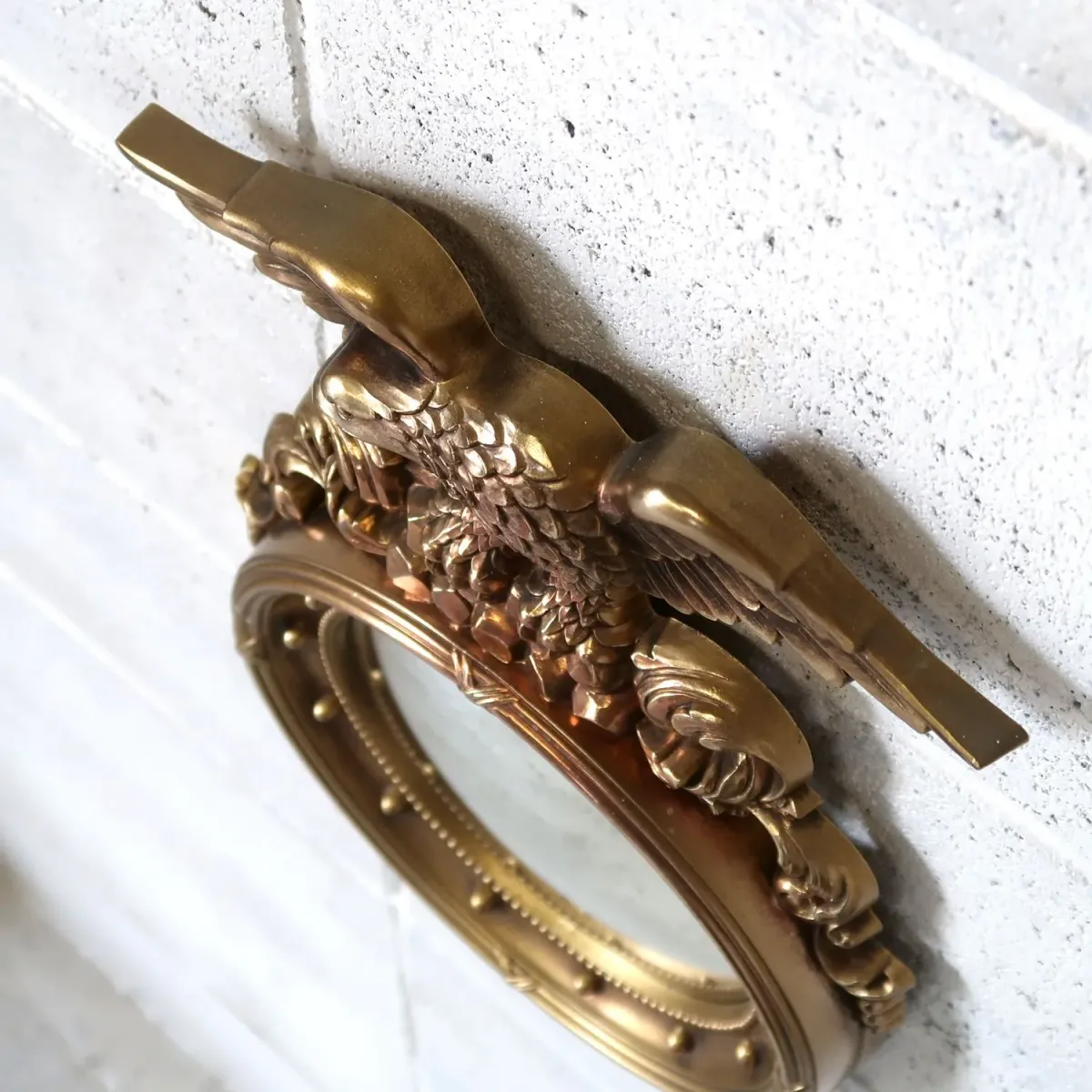 SYROCO アンティーク ウォールミラー イーグル