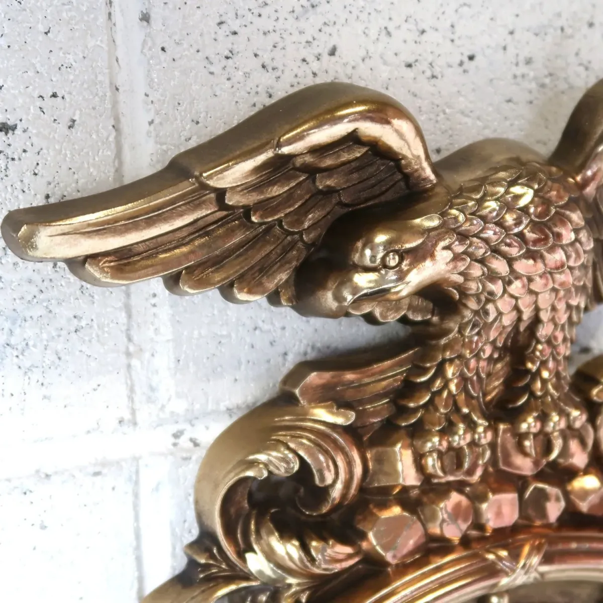 SYROCO アンティーク ウォールミラー イーグル