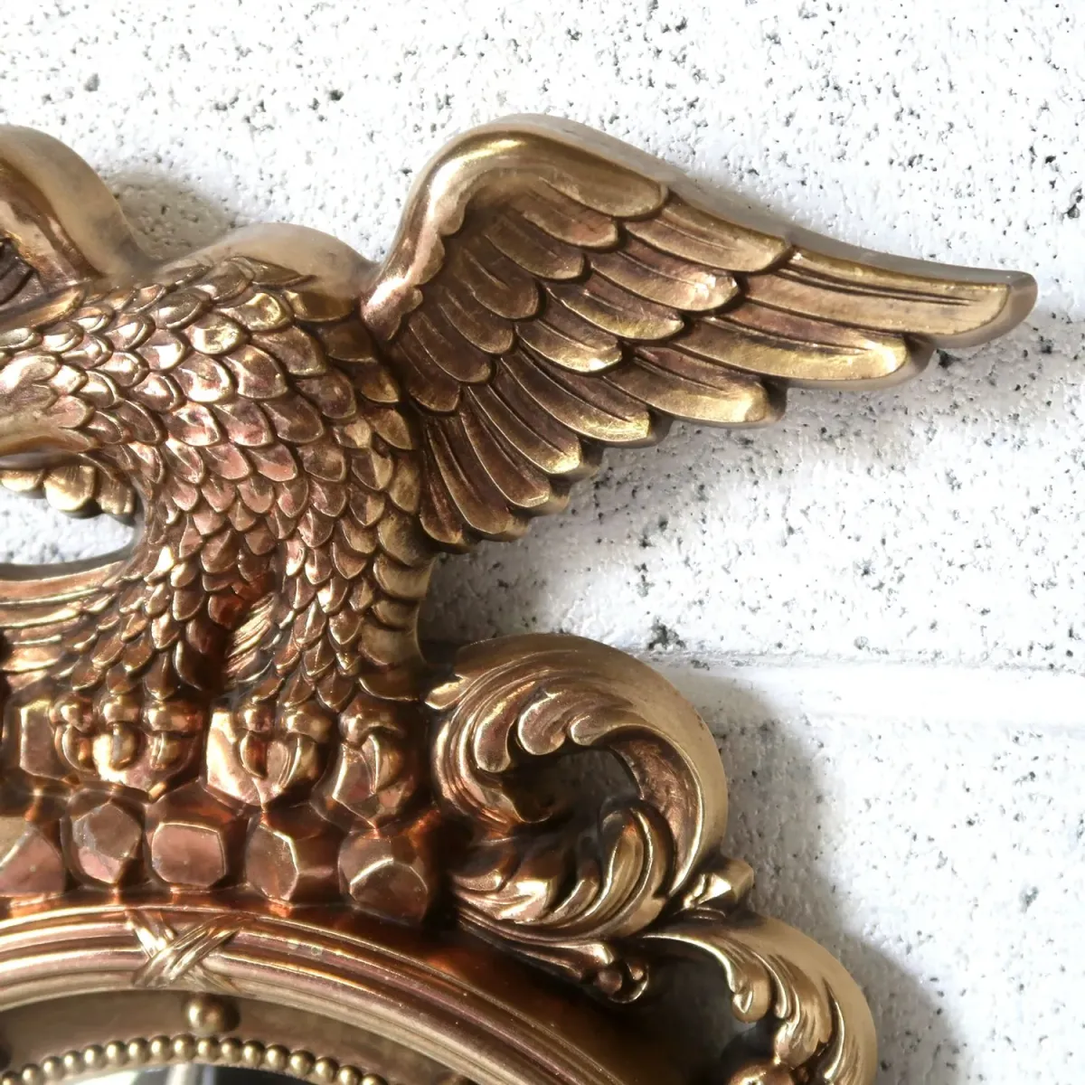 SYROCO アンティーク ウォールミラー イーグル