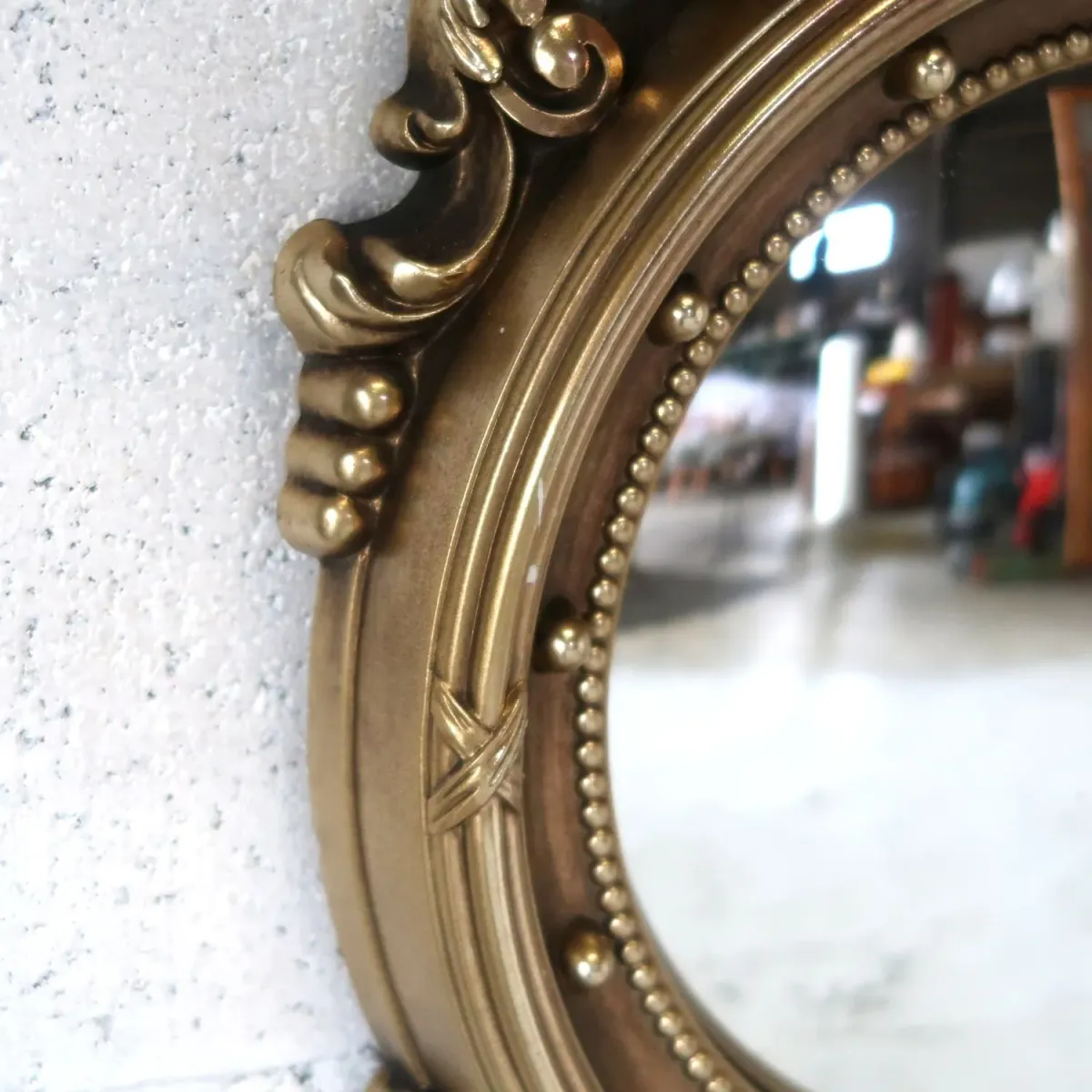 SYROCO アンティーク ウォールミラー イーグル