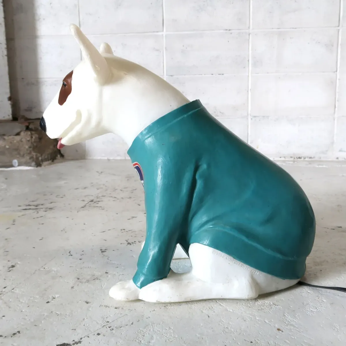 80's BUD LIGHT バド犬ライトサイン Spuds Mackenzie