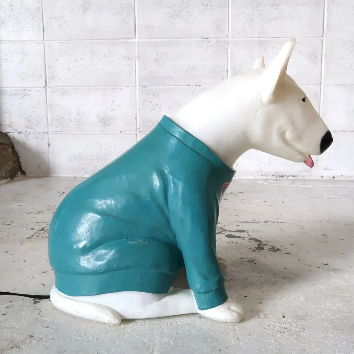 80's BUD LIGHT バド犬ライトサイン Spuds Mackenzie