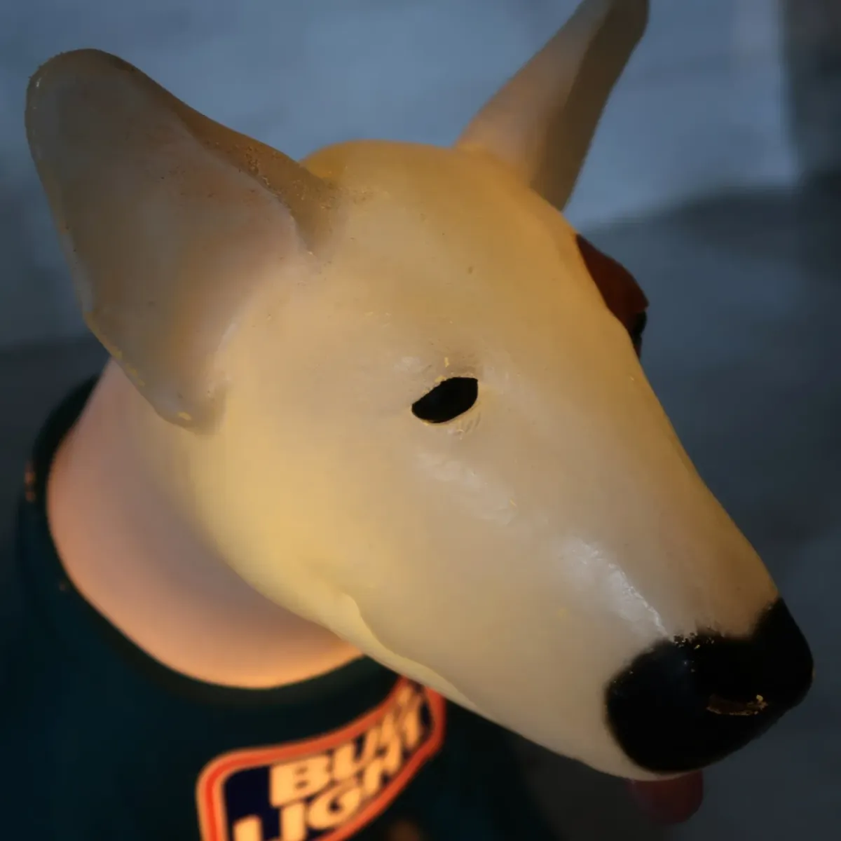 80's BUD LIGHT バド犬ライトサイン Spuds Mackenzie