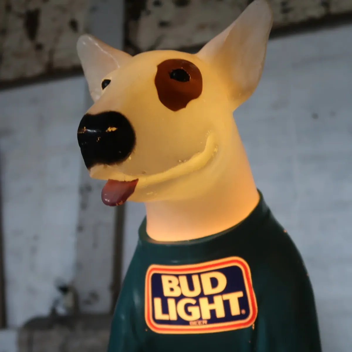 80's BUD LIGHT バド犬ライトサイン Spuds Mackenzie