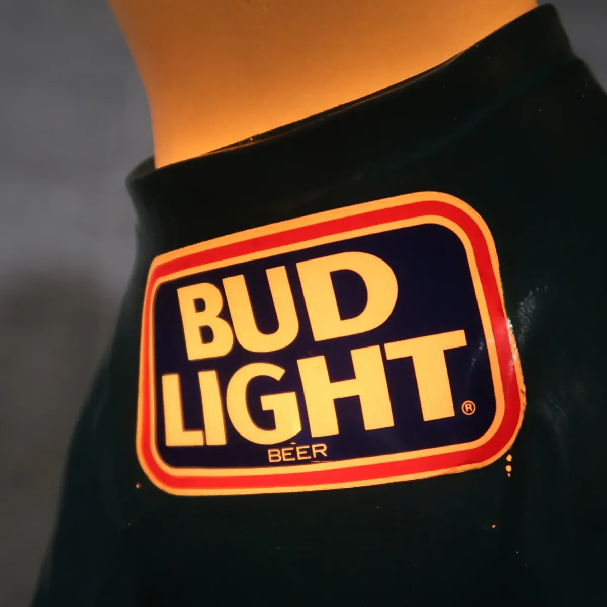 80's BUD LIGHT バド犬ライトサイン Spuds Mackenzie