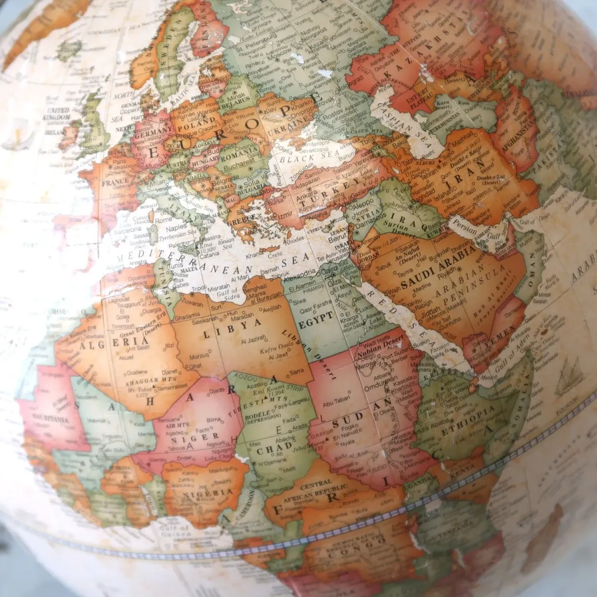 CRAM社 白地球儀 ホワイトオーシャン