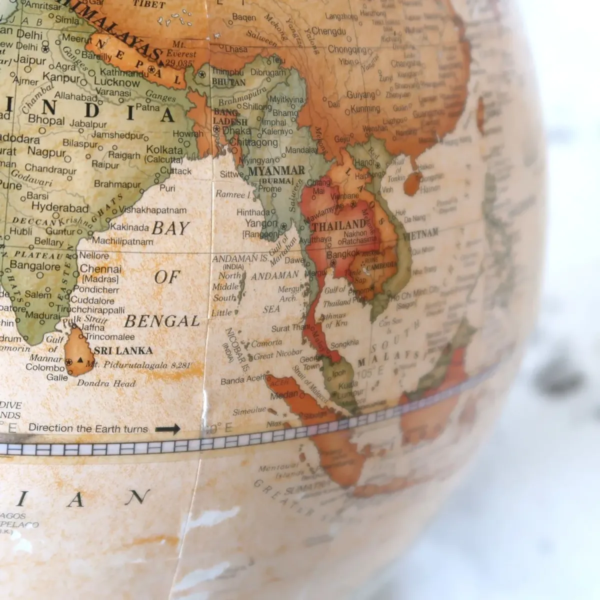 CRAM社 白地球儀 ホワイトオーシャン