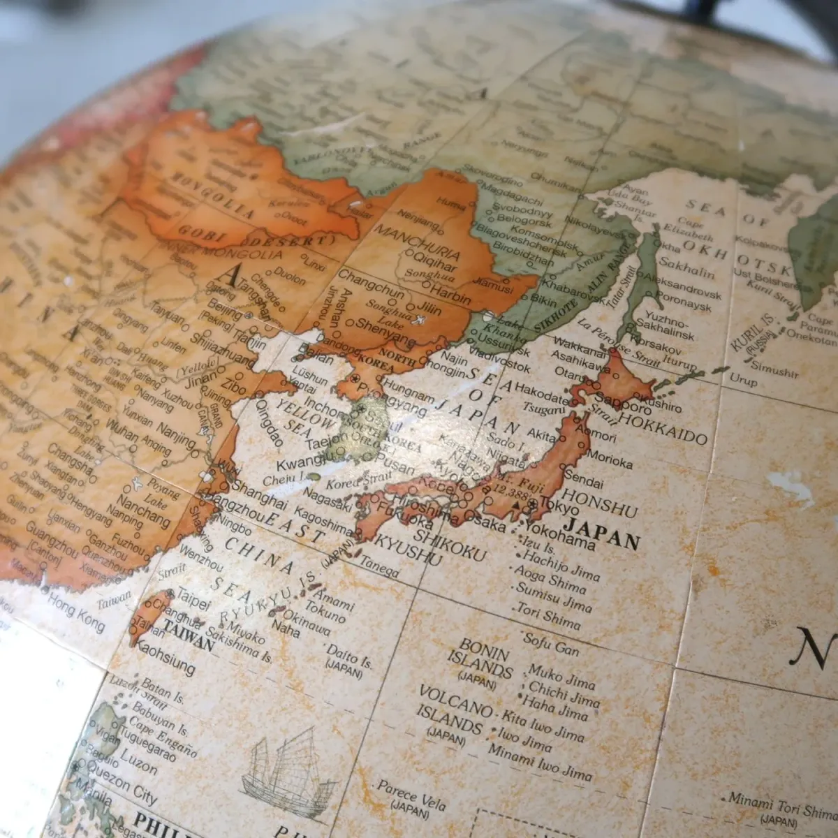 CRAM社 白地球儀 ホワイトオーシャン