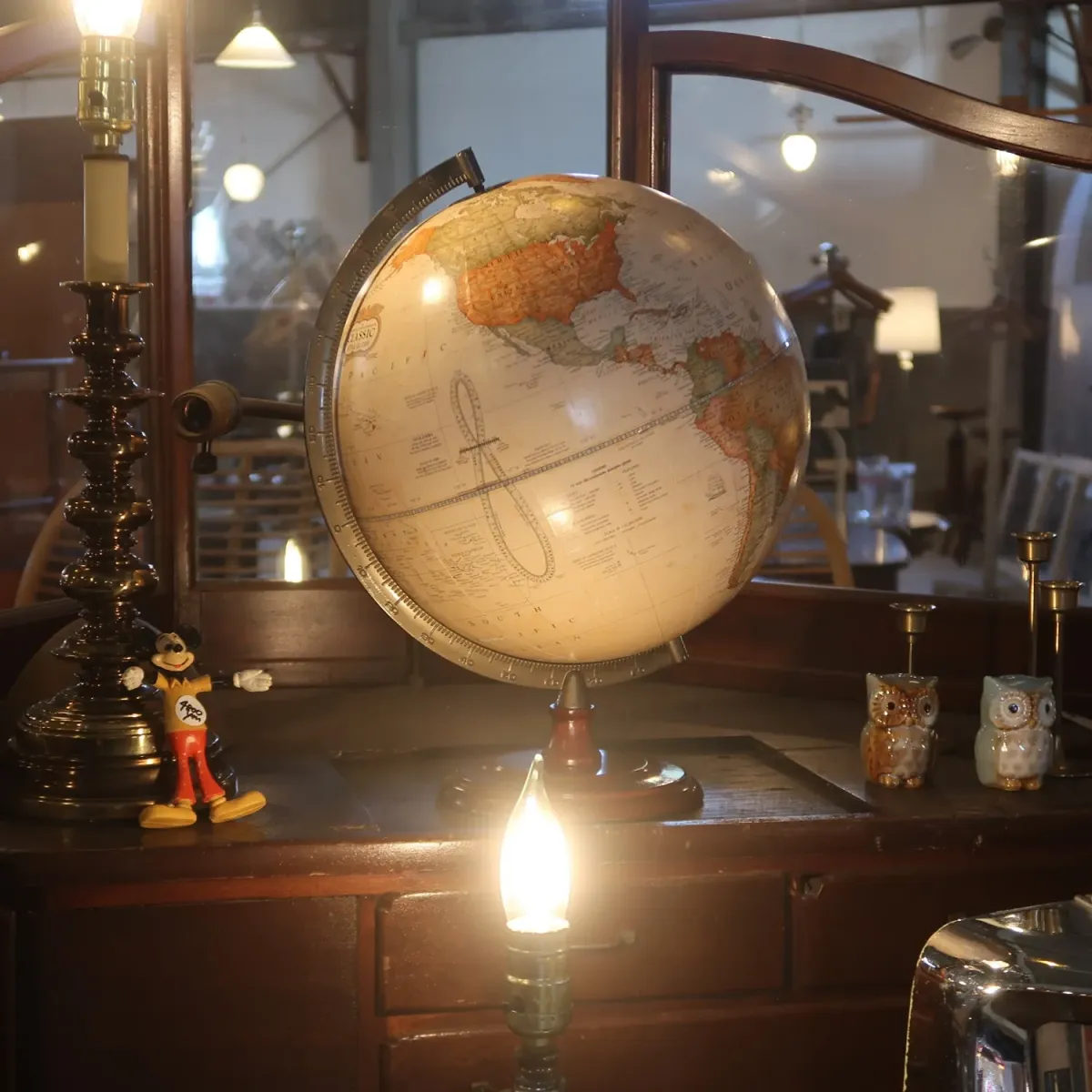 CRAM社 白地球儀 ホワイトオーシャン