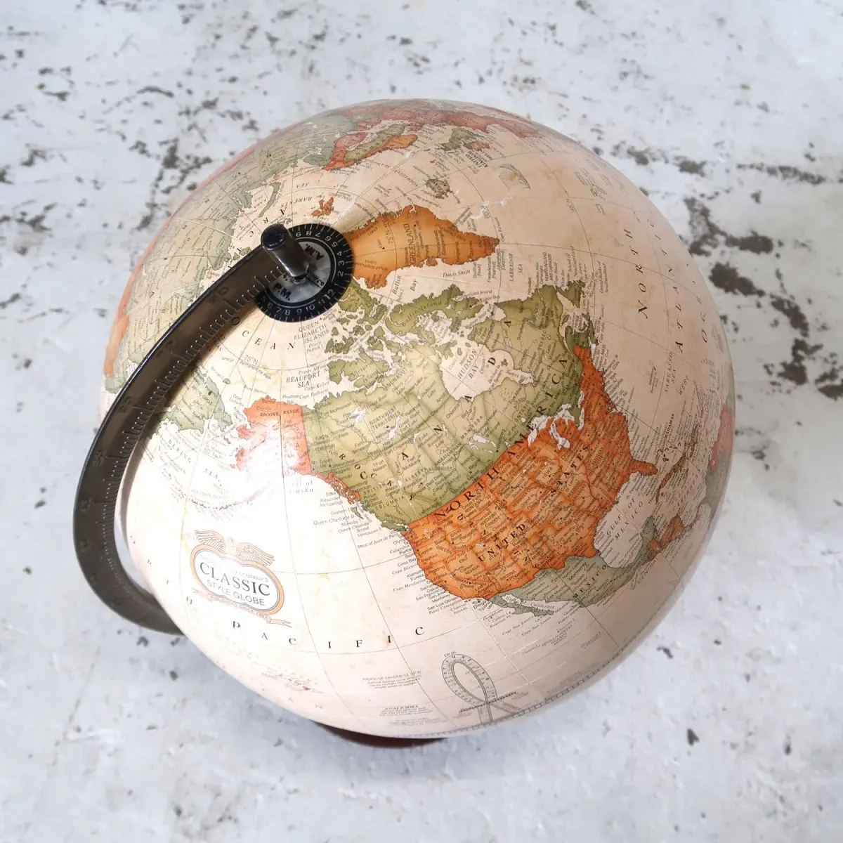 CRAM社 白地球儀 ホワイトオーシャン