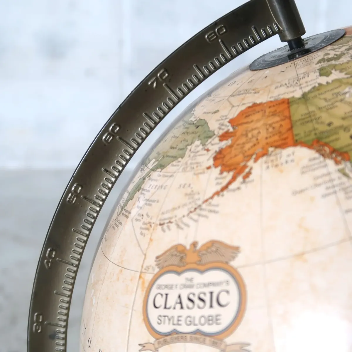 CRAM社 白地球儀 ホワイトオーシャン