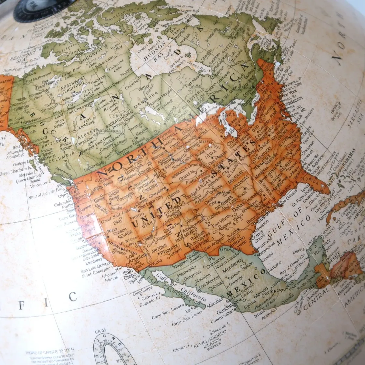 CRAM社 白地球儀 ホワイトオーシャン