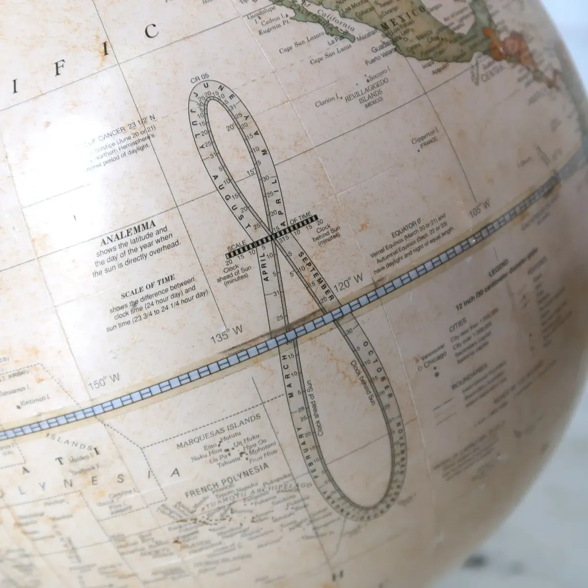 CRAM社 白地球儀 ホワイトオーシャン