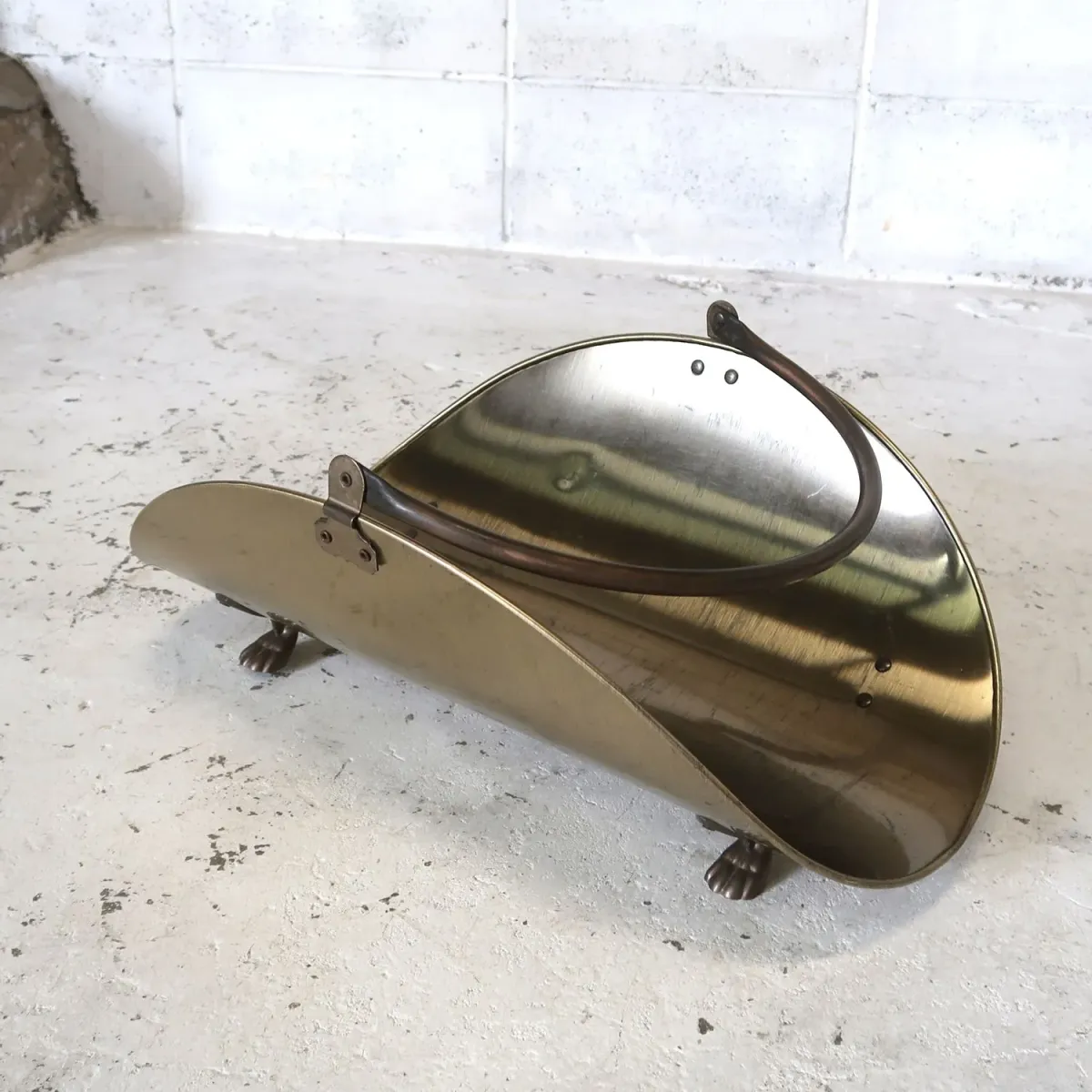 ビンテージ 薪置きラック