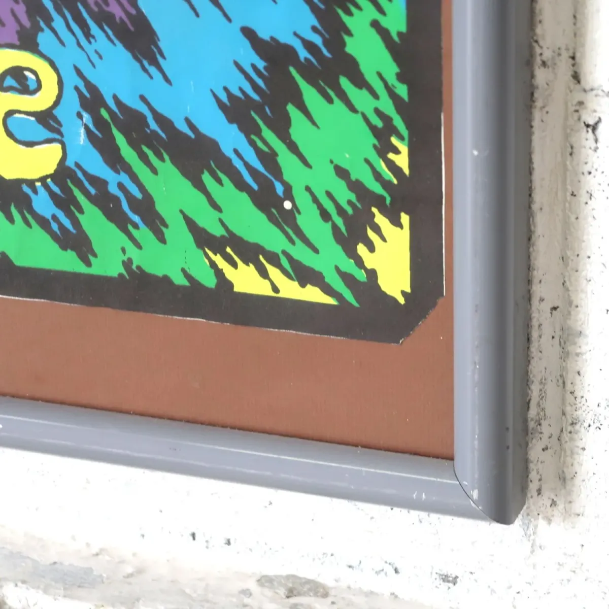 Peace Bus ポスター 額装 ブラックライト