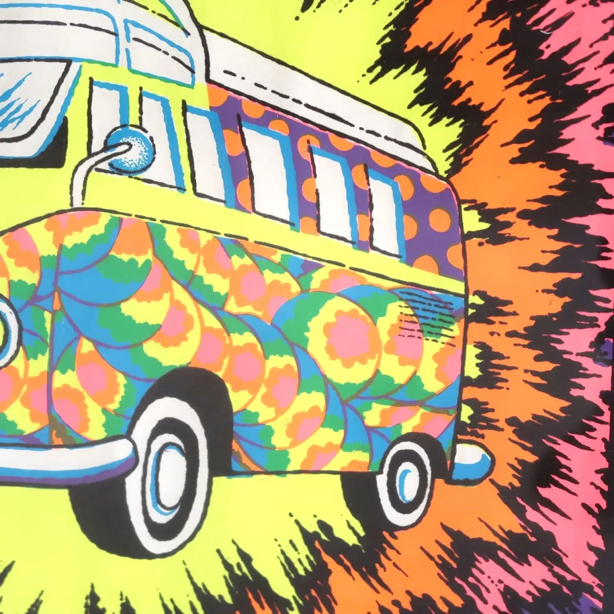 Peace Bus ポスター 額装 ブラックライト