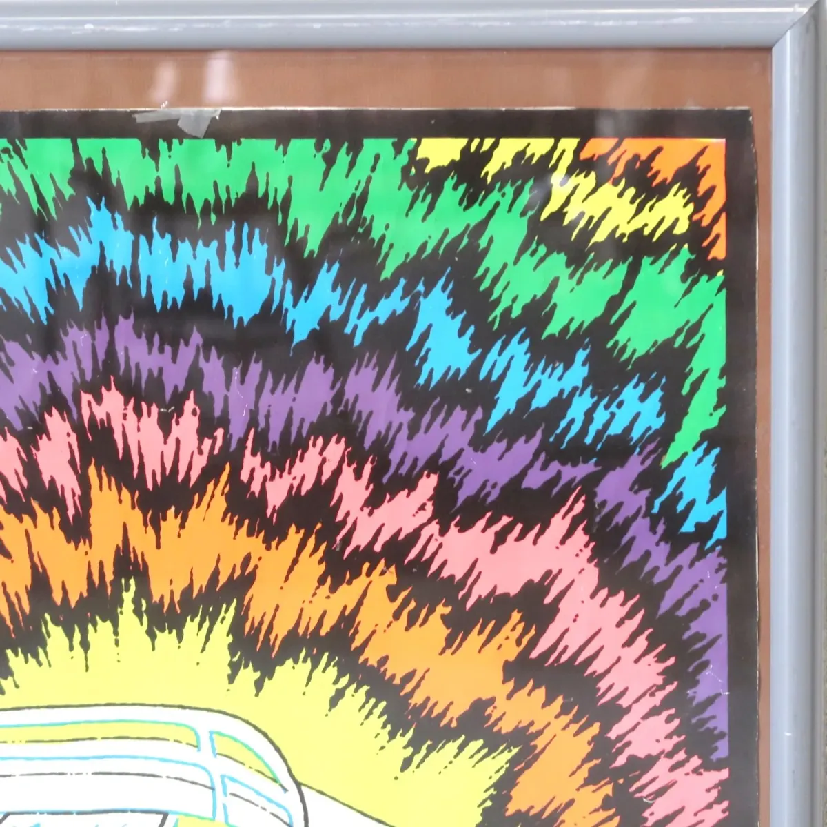 Peace Bus ポスター 額装 ブラックライト