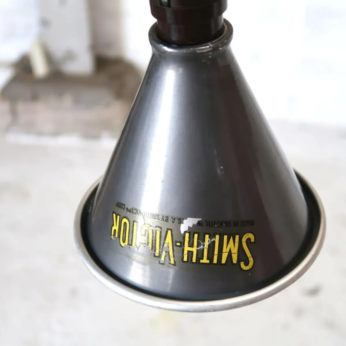 SMITH-VICTOR ビンテージ アルミシェード ペンダントランプ