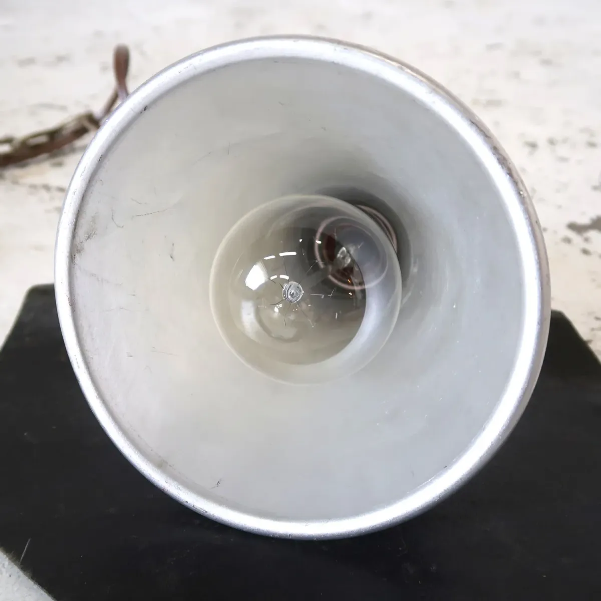 SMITH-VICTOR ビンテージ アルミシェード ペンダントランプ