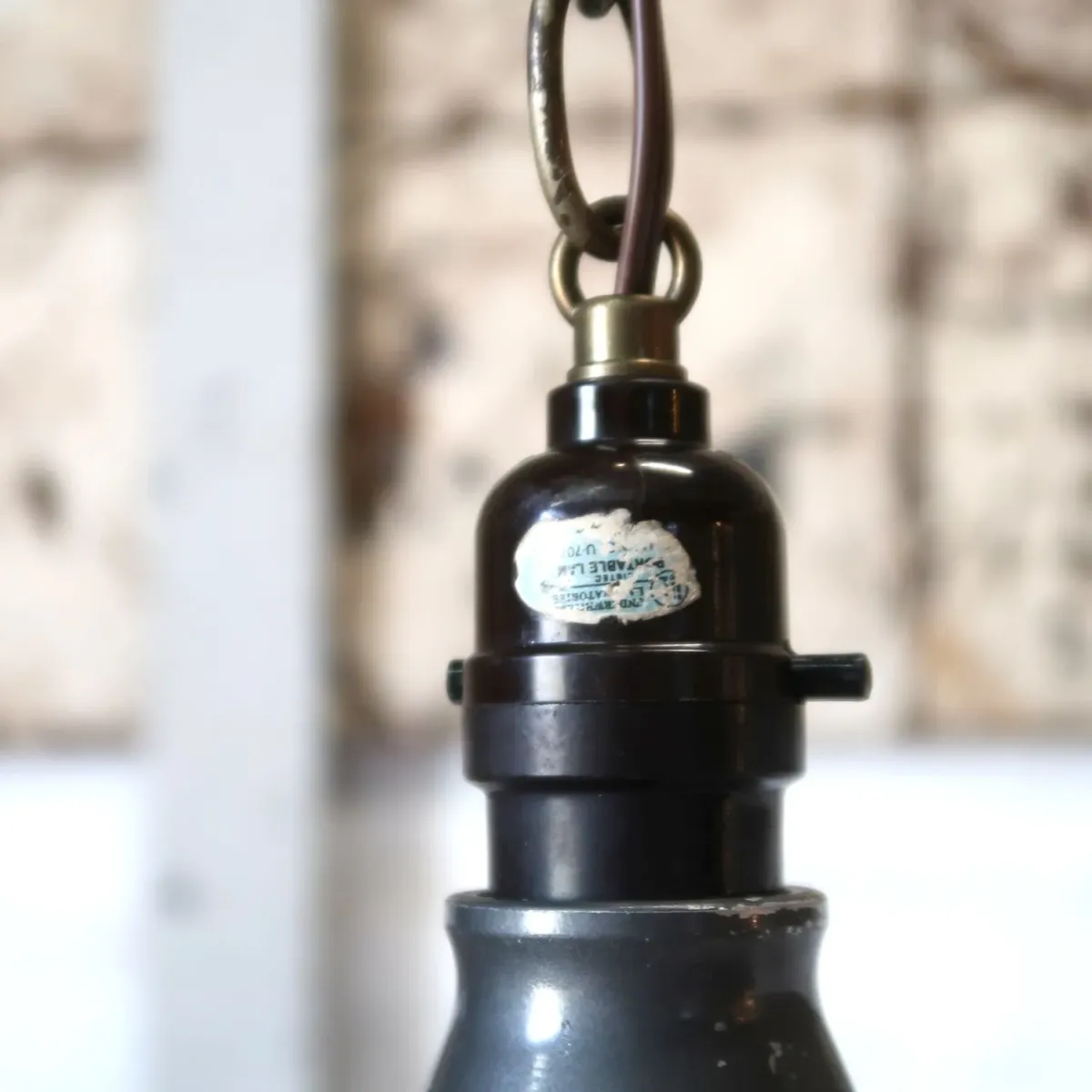 SMITH-VICTOR ビンテージ アルミシェード ペンダントランプ