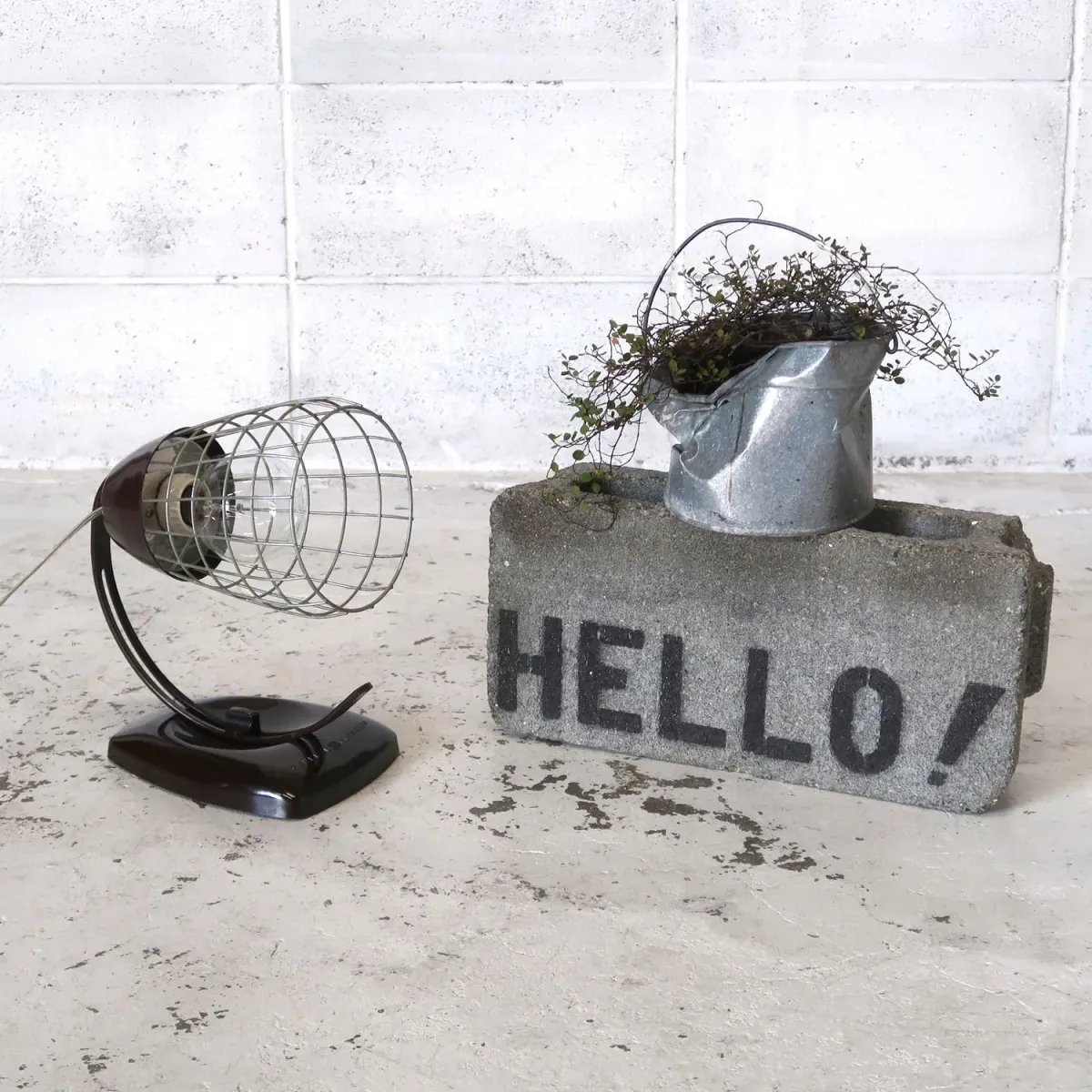 GE ビンテージ 2wayランプ ベークライト