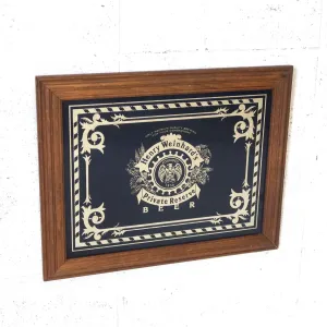 Henry Weinhard's ビンテージ パブミラー