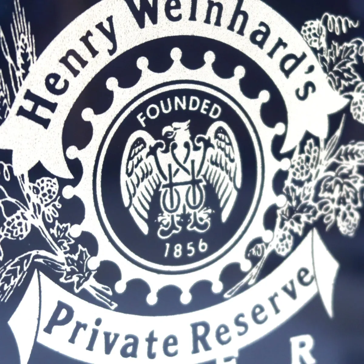 Henry Weinhard's ビンテージ パブミラー