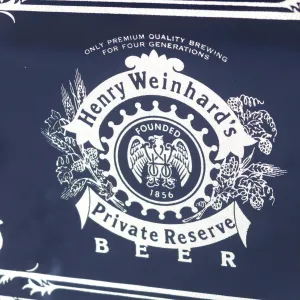 Henry Weinhard's ビンテージ パブミラー