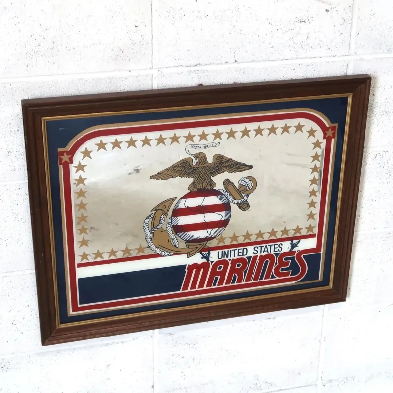 U.S. MARINES ビンテージ パブミラー