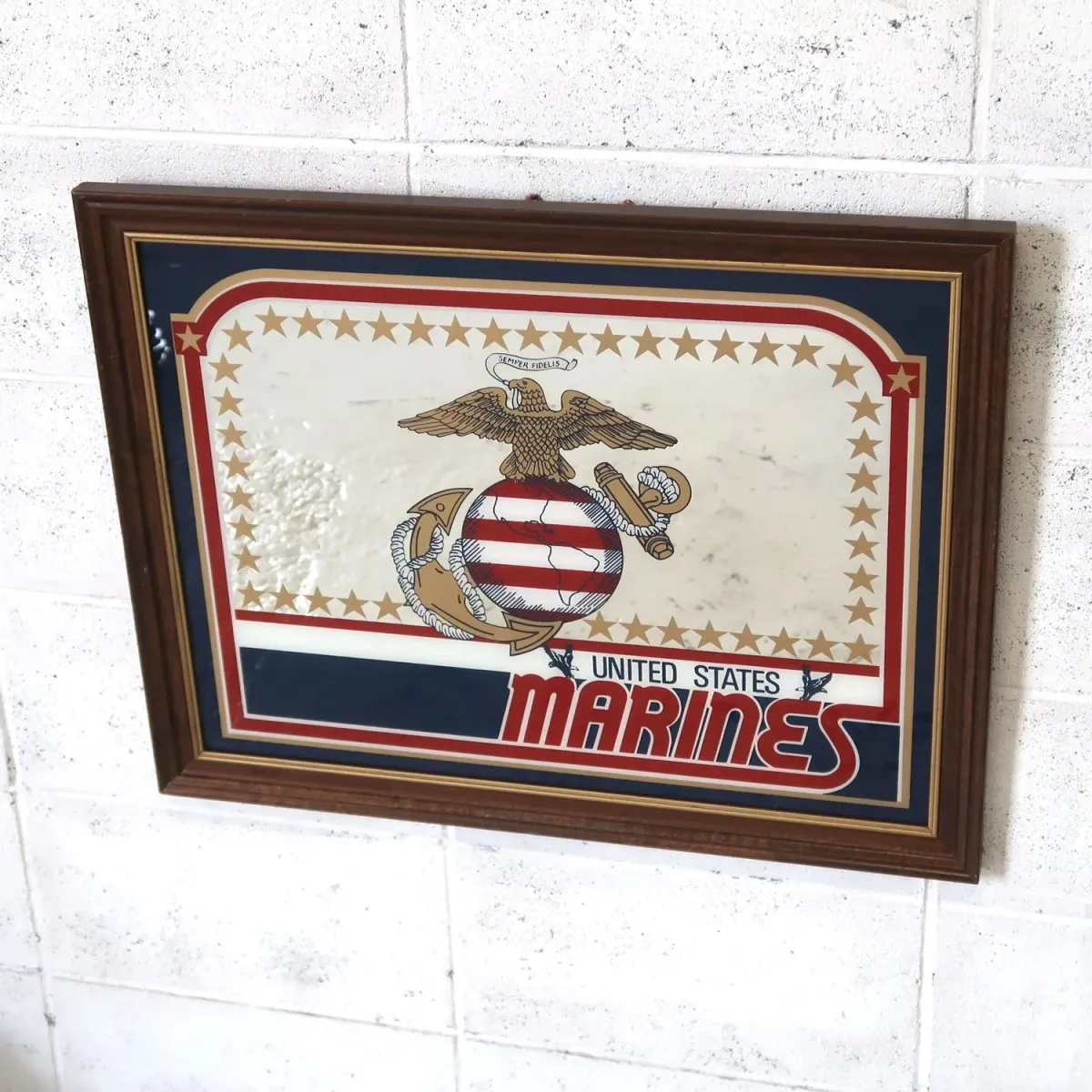 U.S. MARINES ビンテージ パブミラー