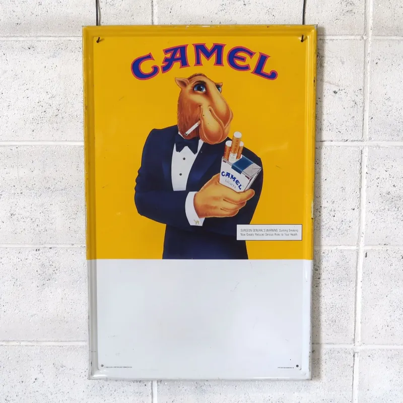 CAMEL ビンテージ メタルサイン
