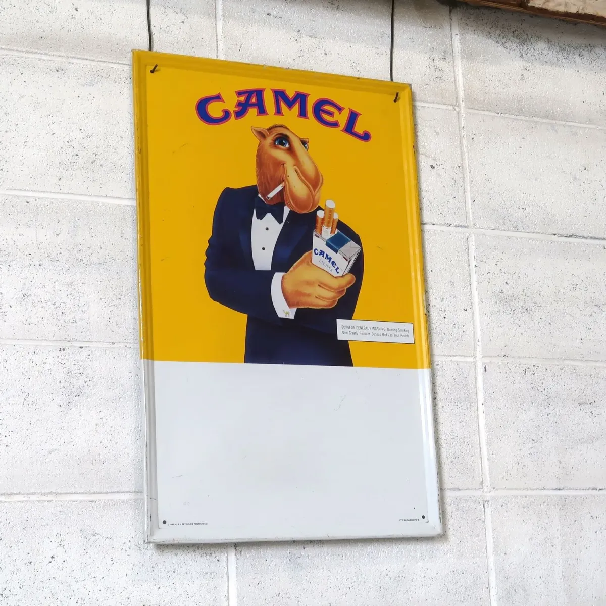 CAMEL ビンテージ メタルサイン