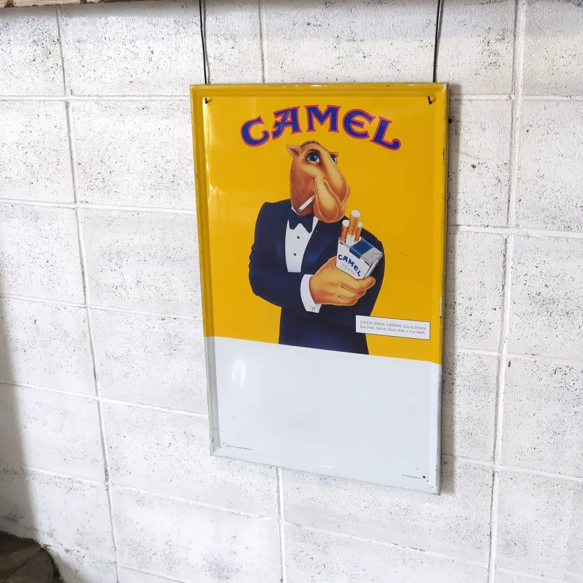 CAMEL ビンテージ メタルサイン