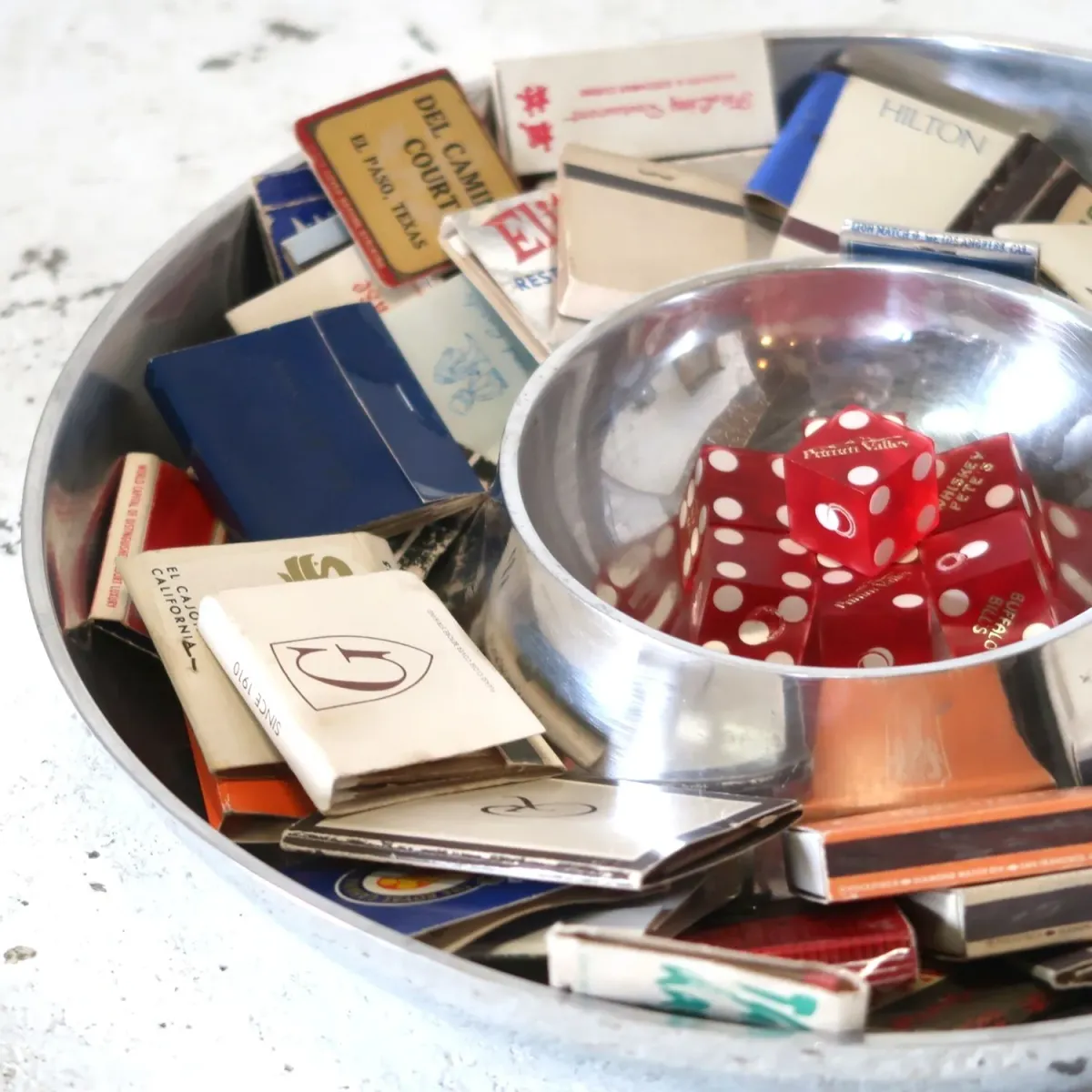 ビンテージ アルミトレイ