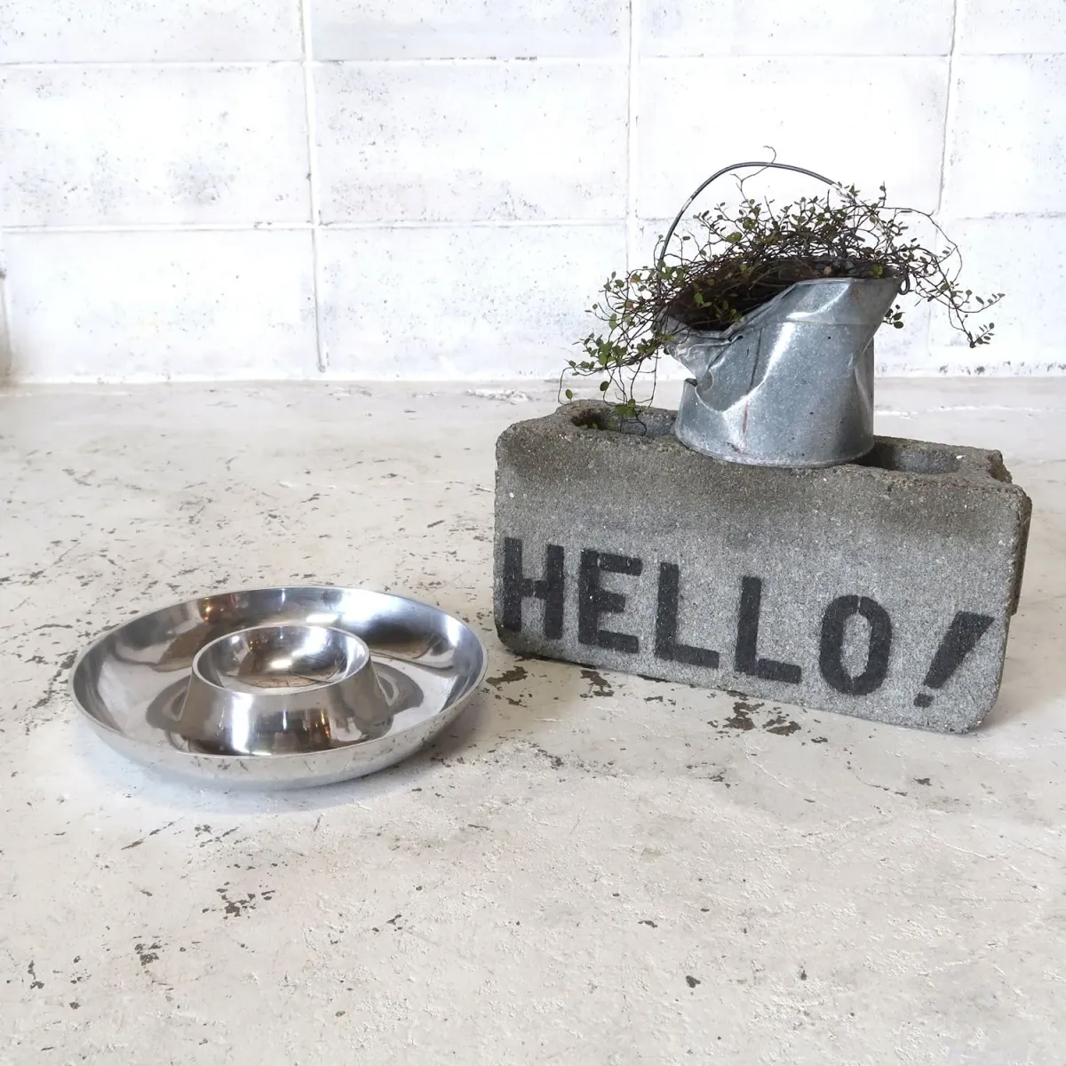 ビンテージ アルミトレイ