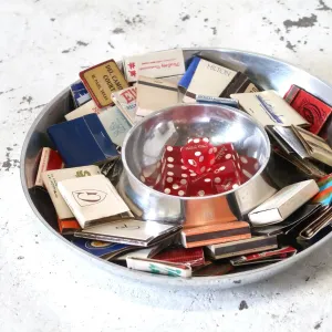 ビンテージ アルミトレイ