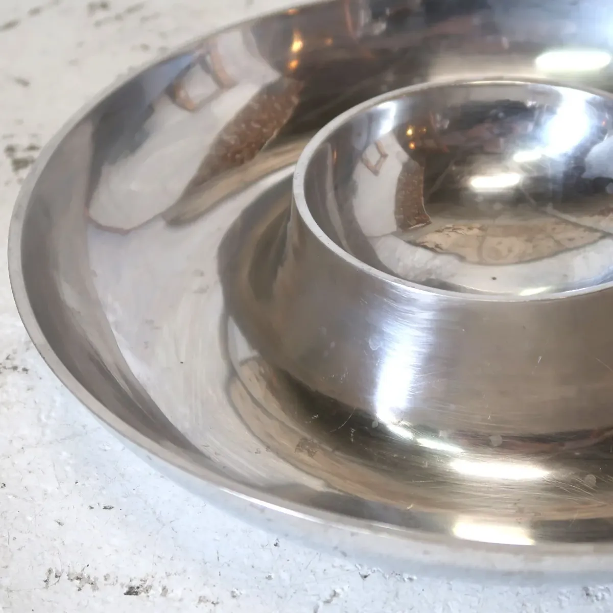 ビンテージ アルミトレイ