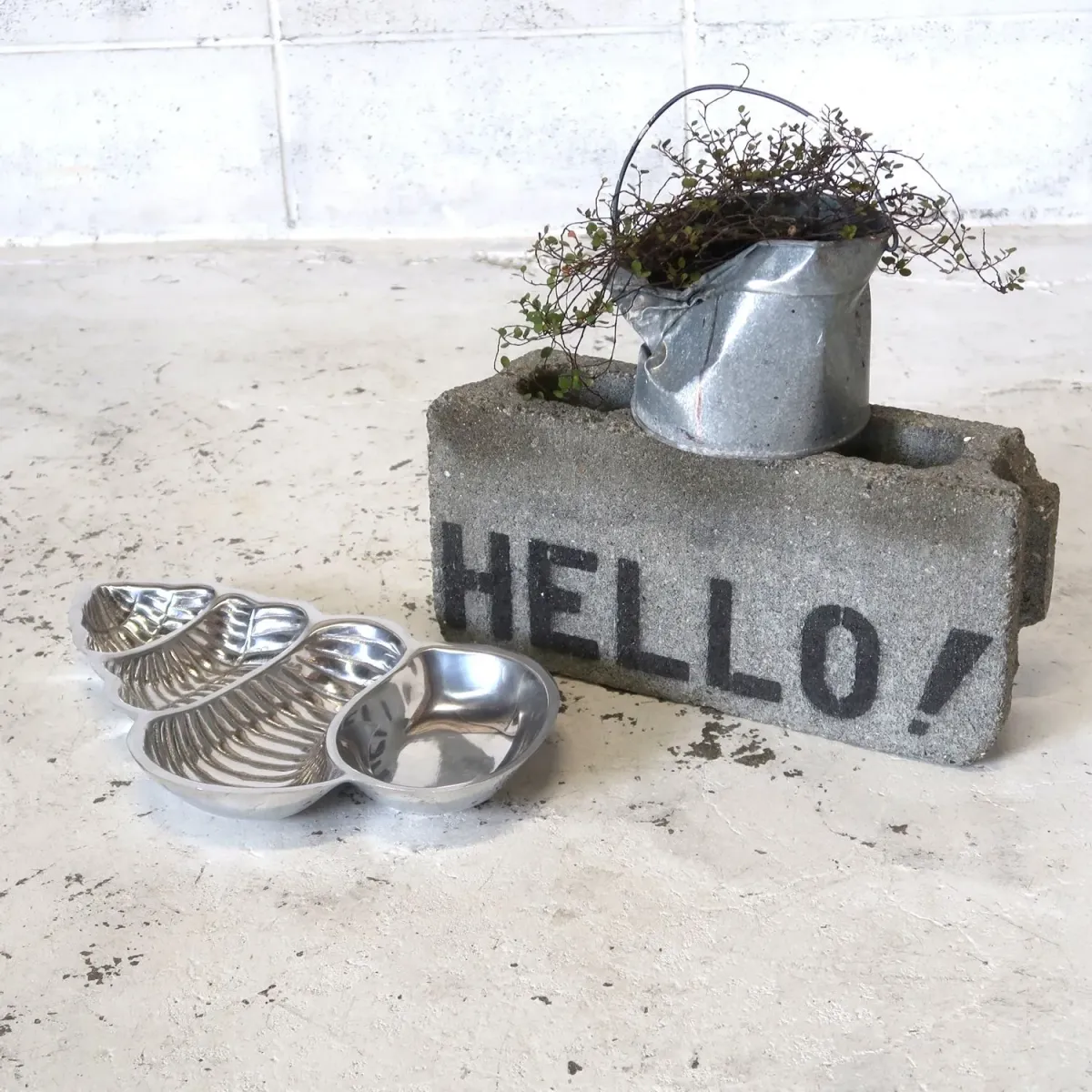 ビンテージ メタルトレイ