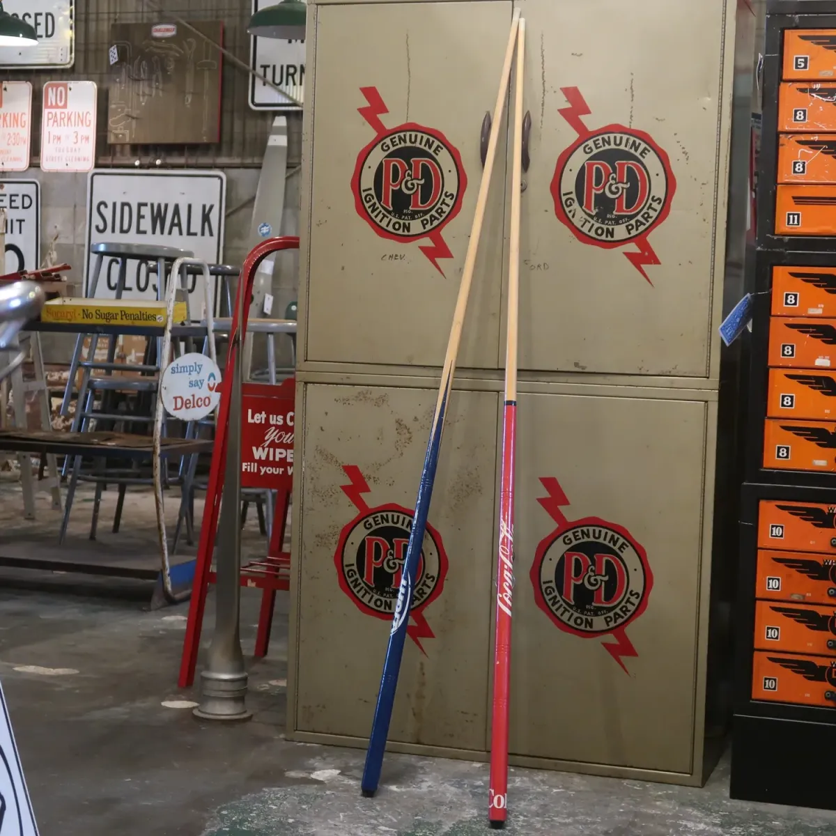 Coca Cola ビンテージ ビリヤードキュー