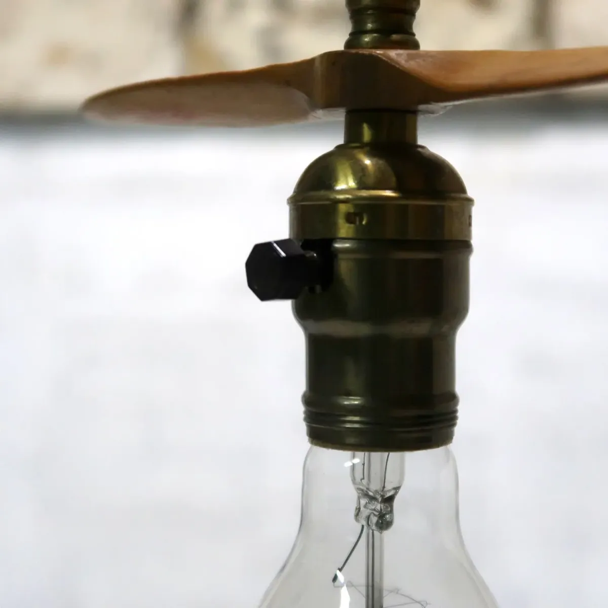 ビンテージ プロペラ カスタムペンダントランプ