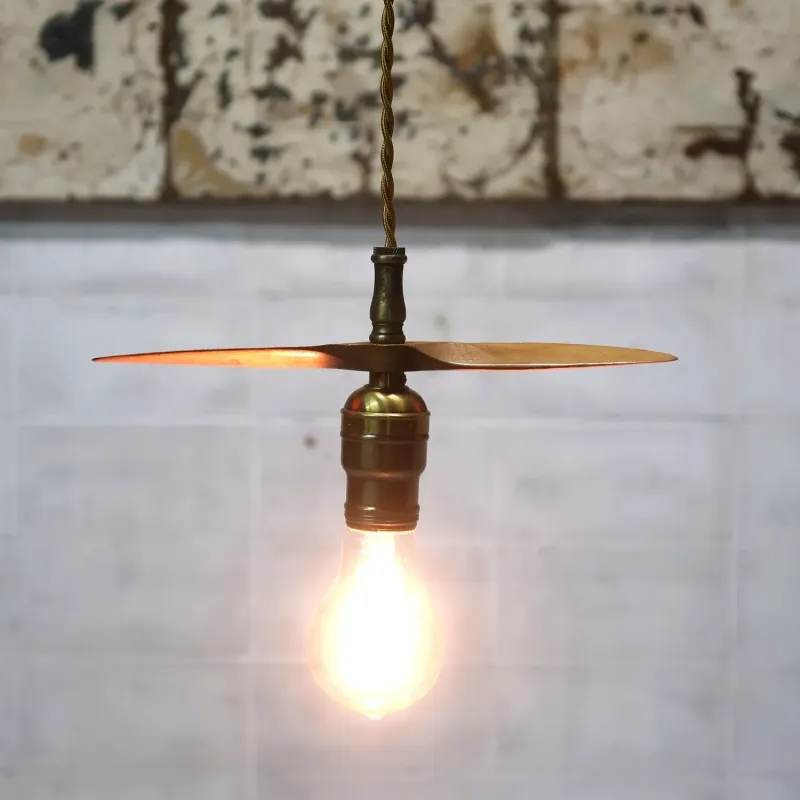 ビンテージ プロペラ カスタムペンダントランプ