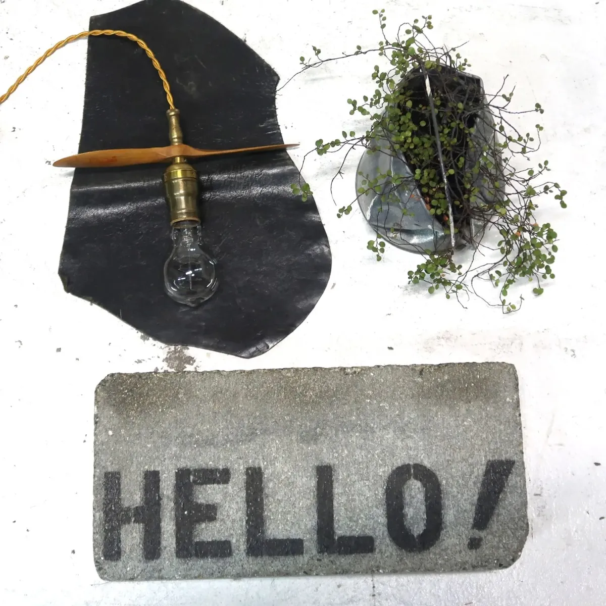 ビンテージ プロペラ カスタムペンダントランプ